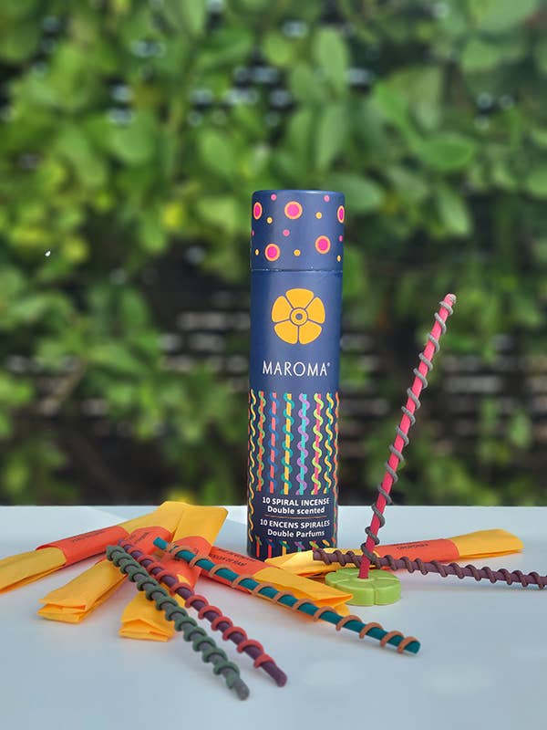 Spiral Incense | Yellow Set - Spiral Circle