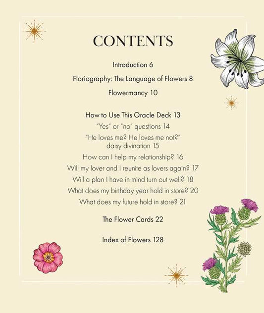 Spirits in Flowers Oracle Deck - Spiral Circle