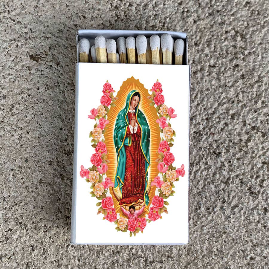 Spiritual Lady Guadalupe Matchbox | Matches - Spiral Circle