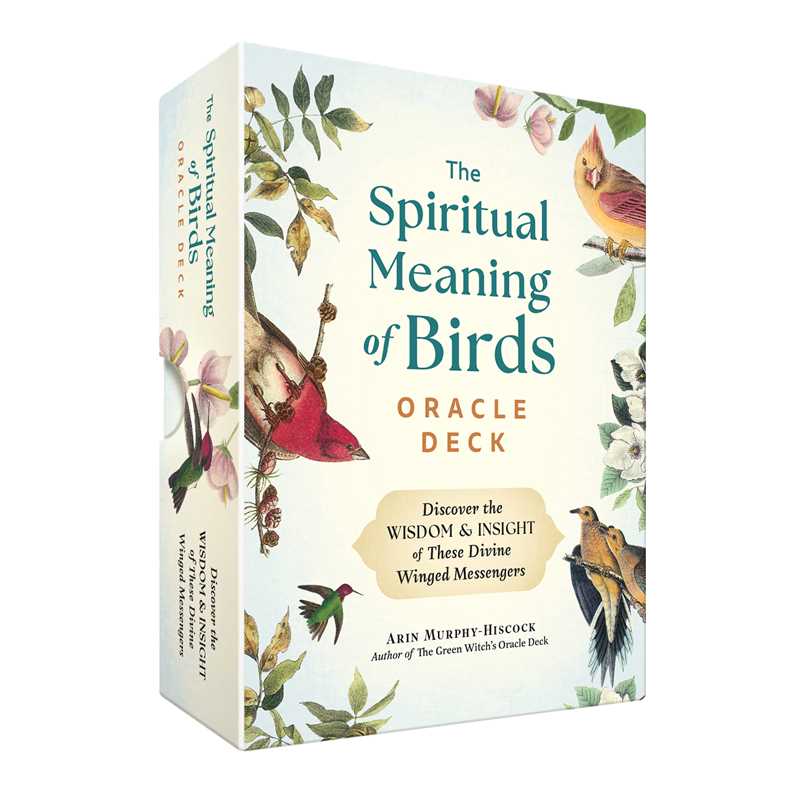Spiritual Meaning of Birds Oracle Deck by Arin Murphy - Hiscock - Spiral Circle
