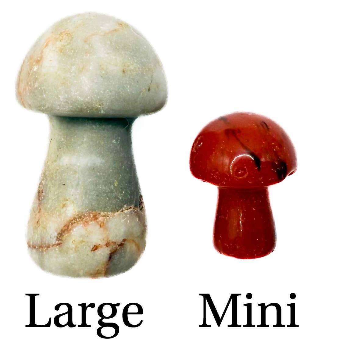 Stone Mushroom | Large | Assorted - Spiral Circle