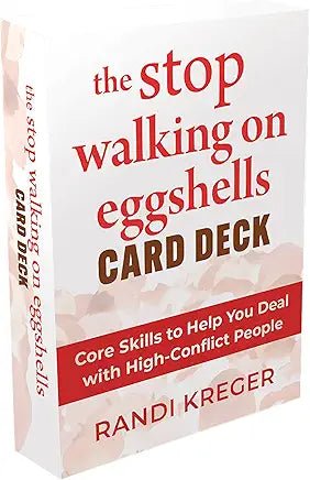 Stop Walking On Eggshells Card Deck - Spiral Circle
