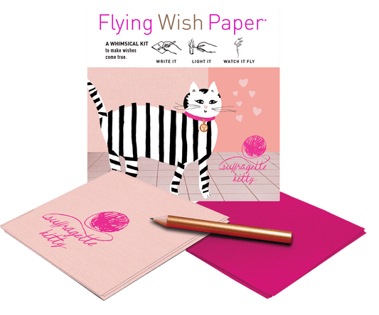 SUFFRAGETTE KITTY / Mini kit with 15 Wishes + accessories - Spiral Circle