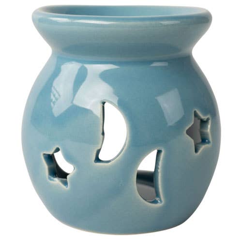 SUN AND MOON CERAMIC OIL BURNER - Spiral Circle
