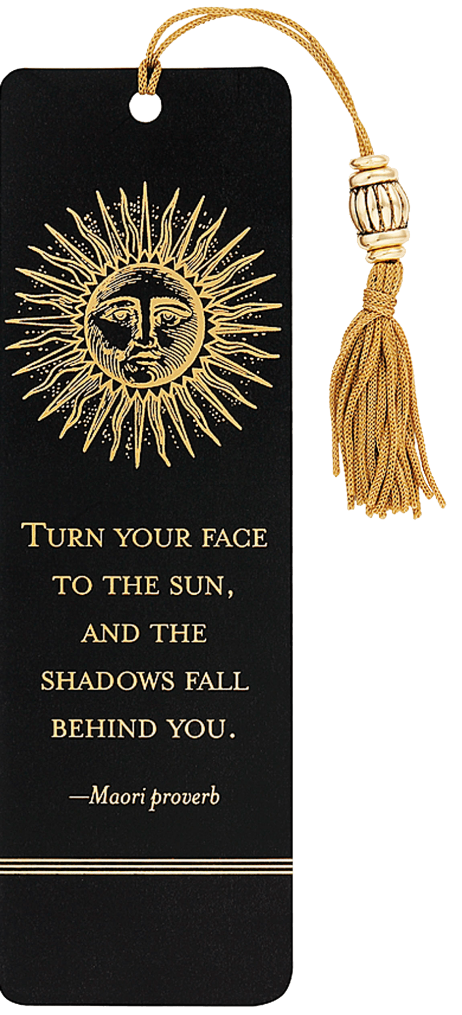 Sun Bookmark - Spiral Circle