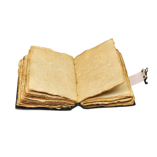 Sun Moon Leather Journal Travel Book Grimoire Celtic Gifts - Spiral Circle