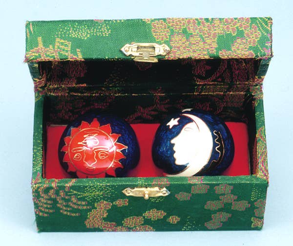 Sun & Moon Therapy Balls - Spiral Circle