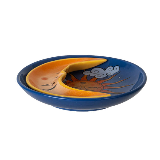 Sun & Moon Trinket Dish - Spiral Circle