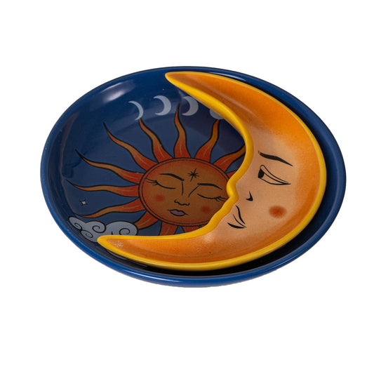 Sun & Moon Trinket Dish - Spiral Circle