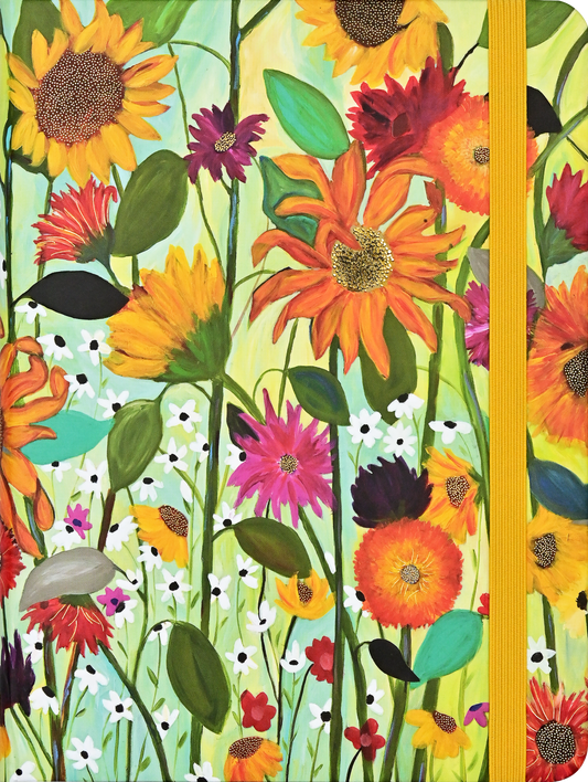 Sunflower Dreams Journal - Spiral Circle
