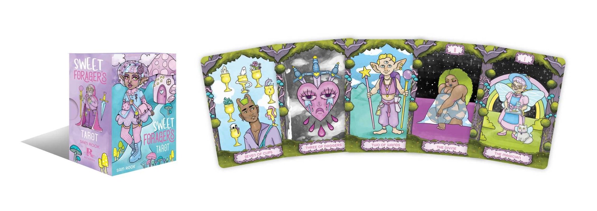 Sweet Forager's Tarot - Spiral Circle