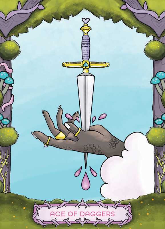 Sweet Forager's Tarot - Spiral Circle