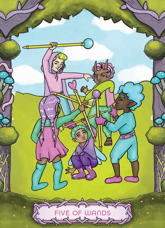 Sweet Forager's Tarot - Spiral Circle