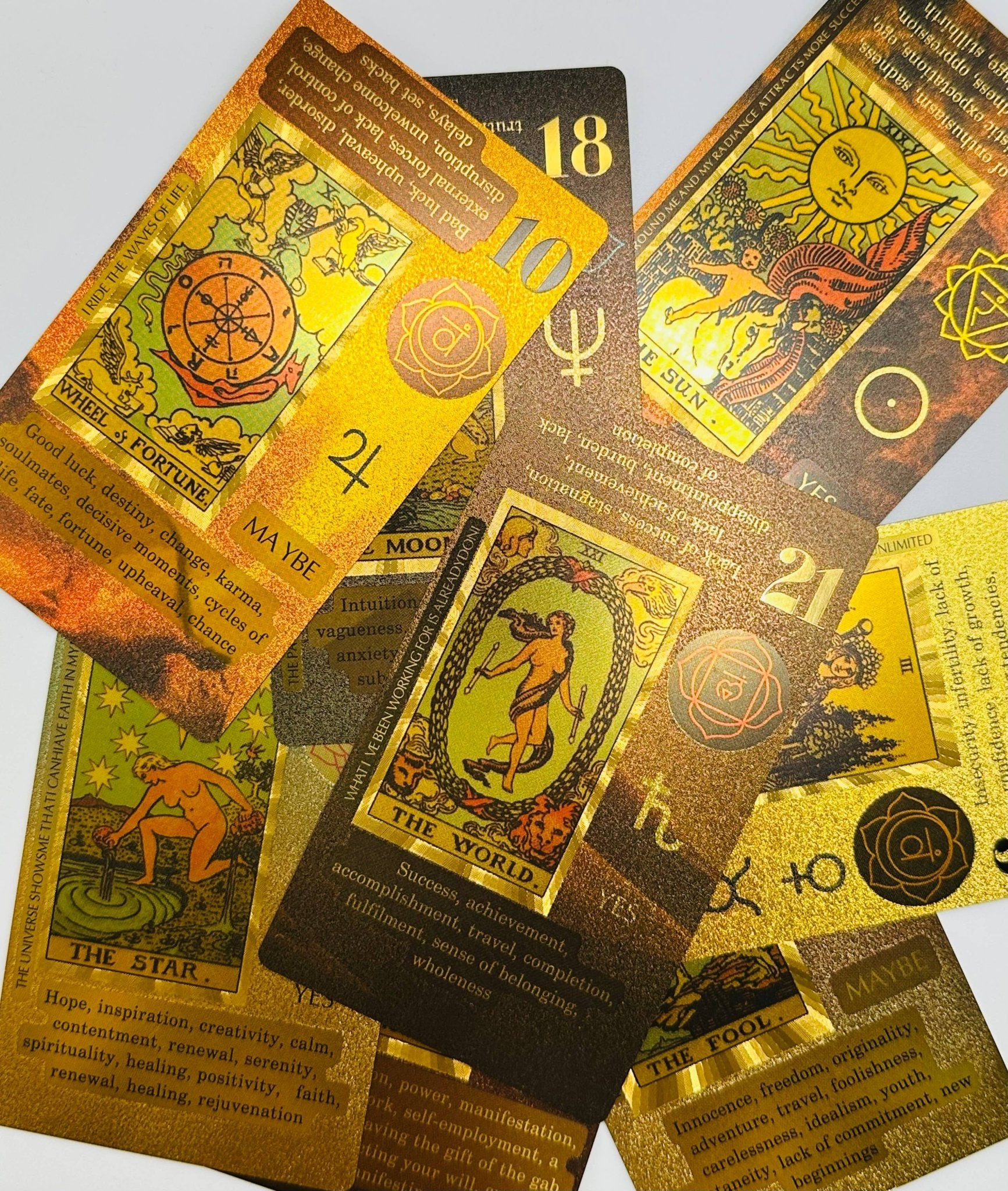 Tarot Card Set - Spiral Circle