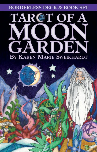 Tarot of a Moon Garden Borderless Deck & Book Set - Spiral Circle