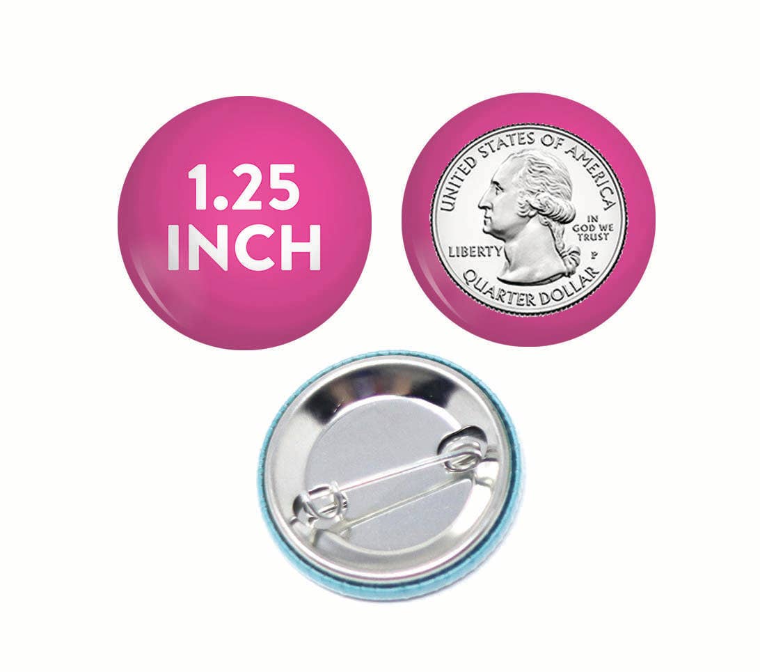 Tax the Rich Pinback Button - Spiral Circle