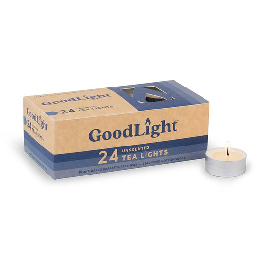 Tea Light Candles | Unscented - Spiral Circle