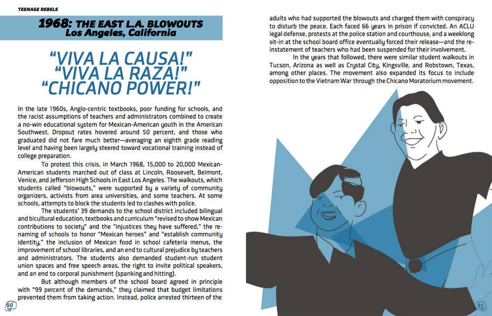 Teenage Rebels: Stories of Successful High School Activists - Spiral Circle