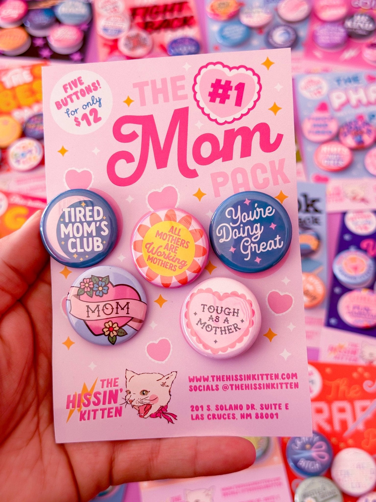 The 1 Mom Pack | Magnet - Spiral Circle
