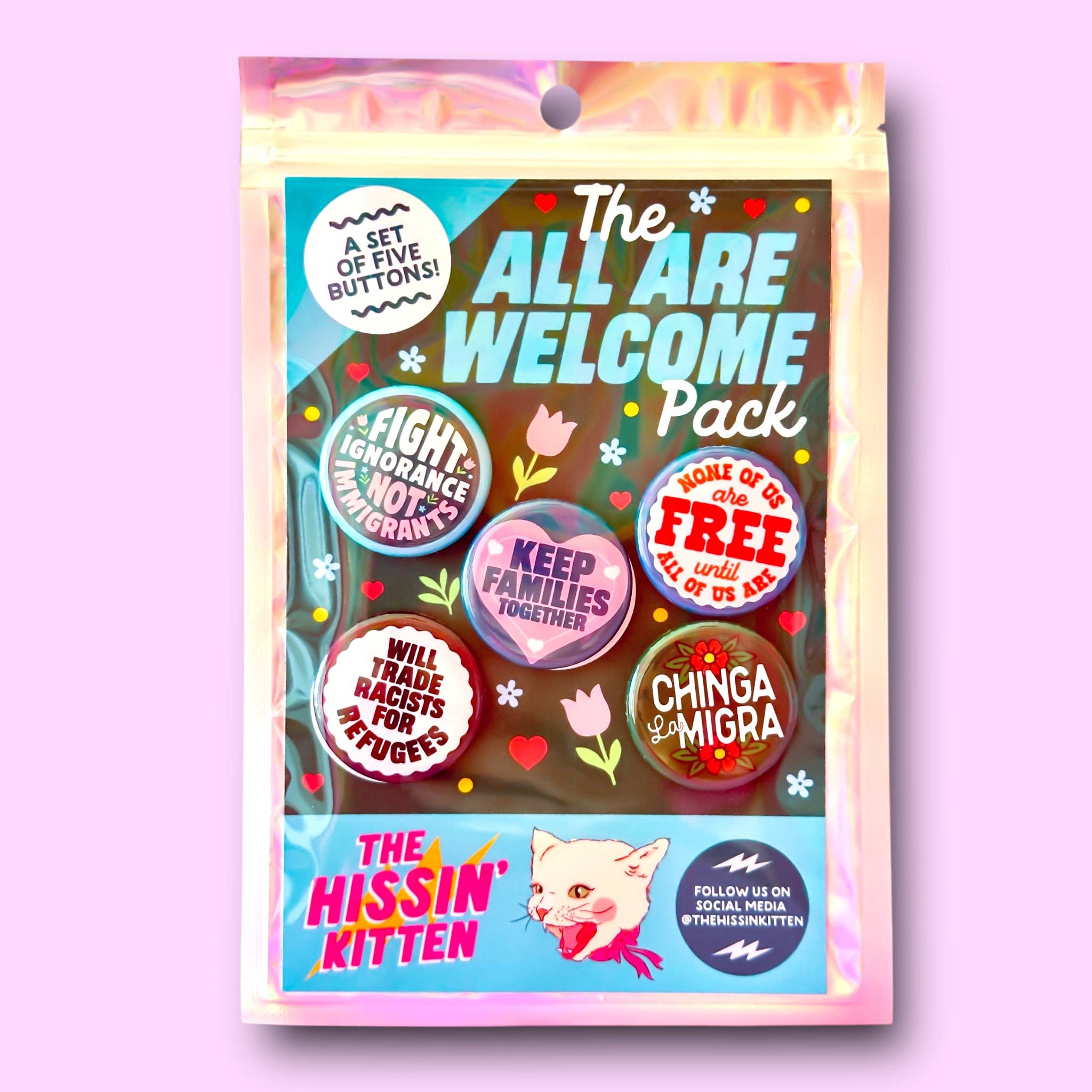 The All Are Welcome Pack | Magnets - Spiral Circle