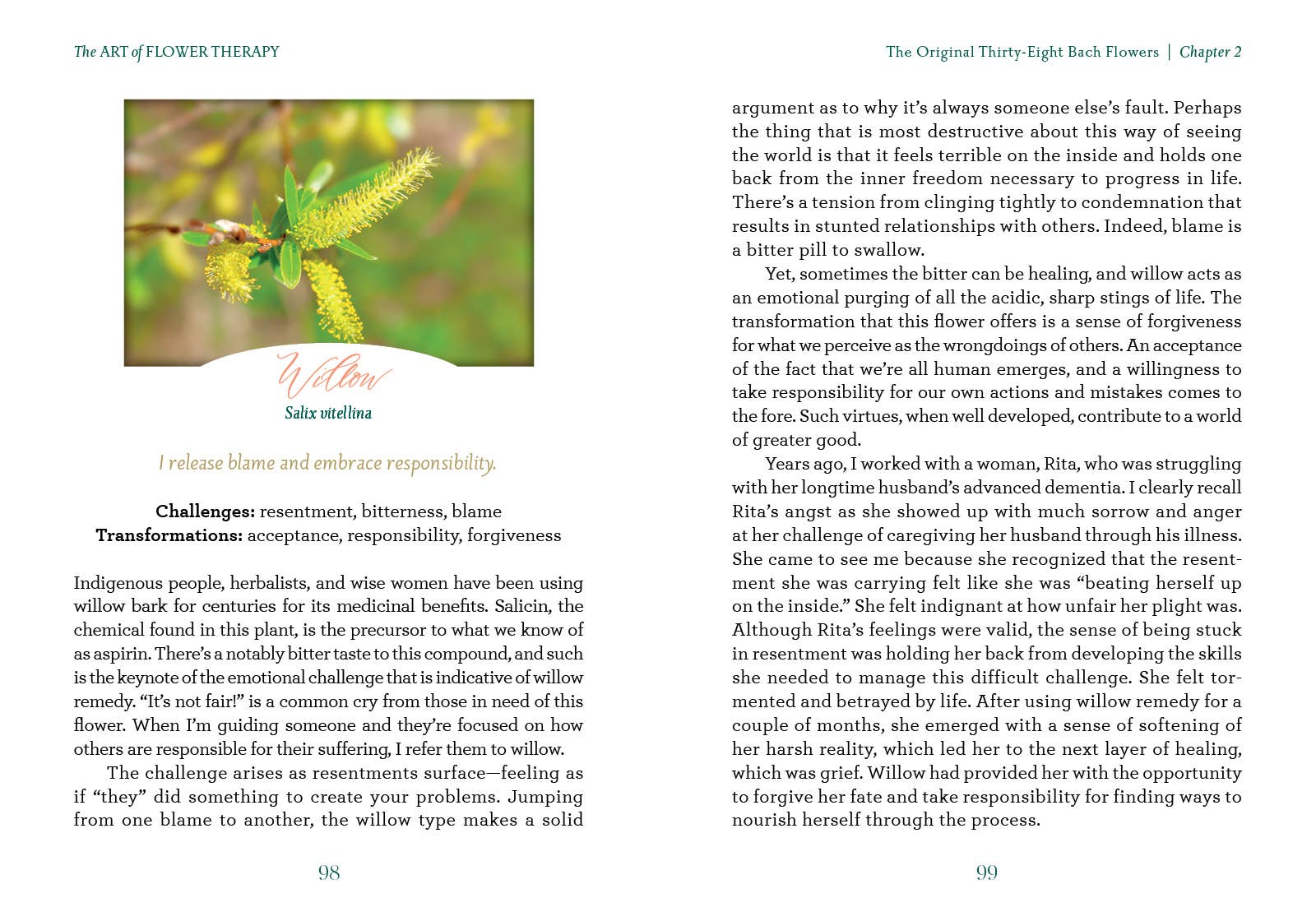 The Art of Flower Therapy - Spiral Circle