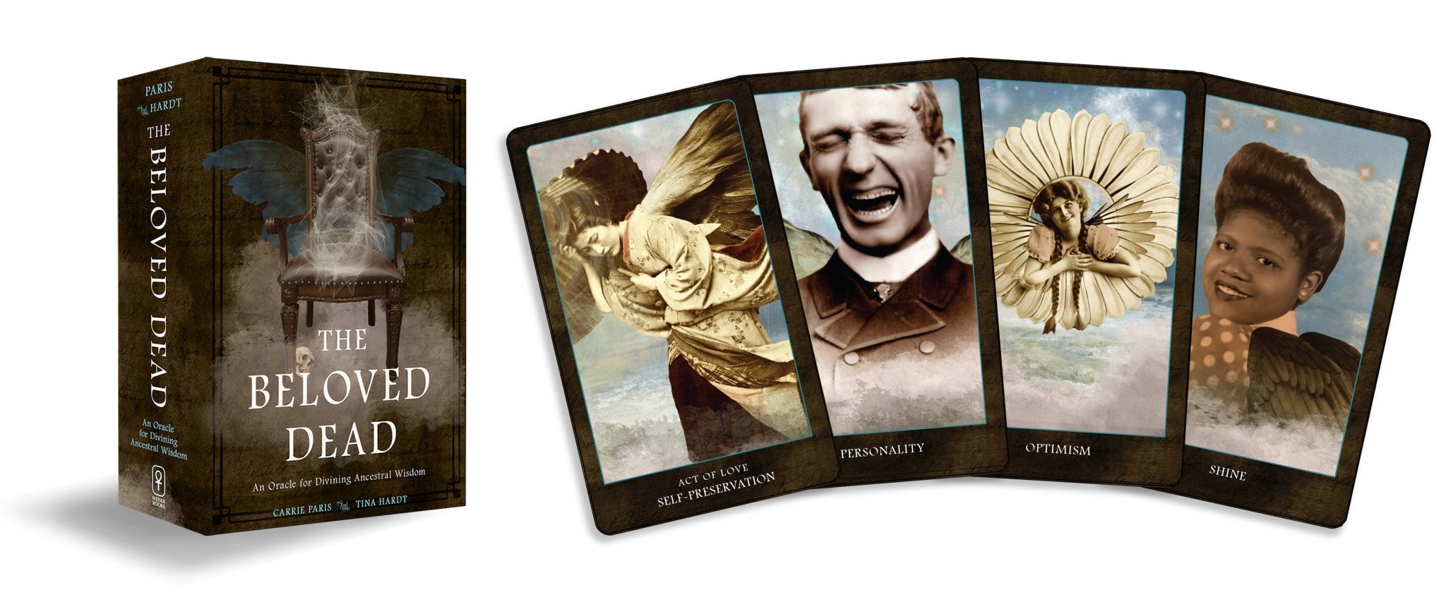 The Beloved Dead Oracle(82 Cards & 144 - Page F.C. Guidebook) - Spiral Circle