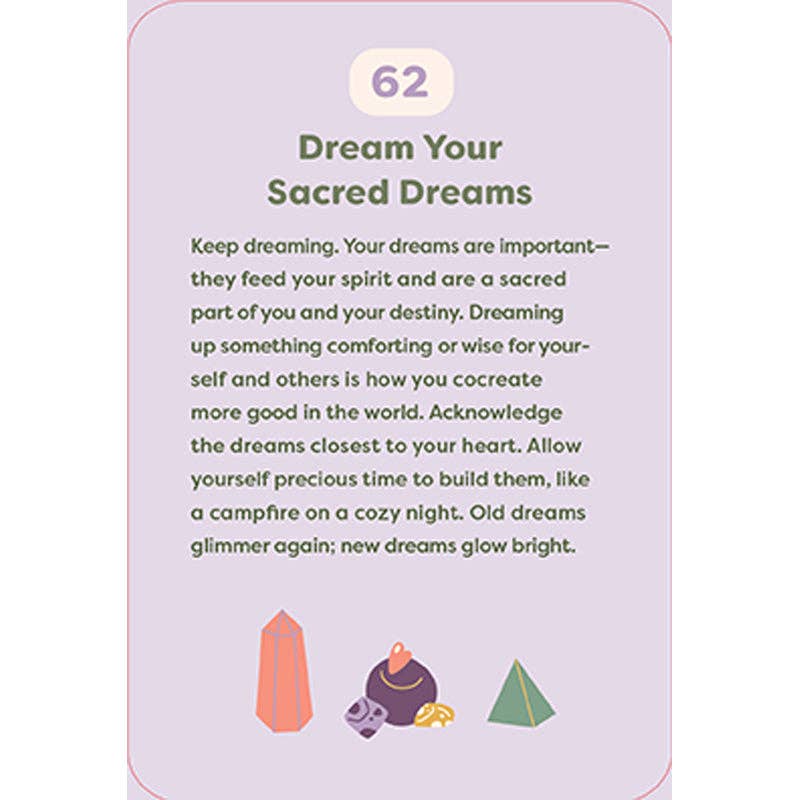 The Comforting Wisdom Oracle - Spiral Circle
