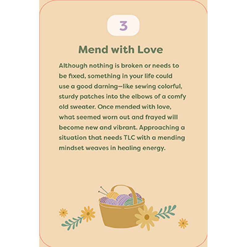 The Comforting Wisdom Oracle - Spiral Circle