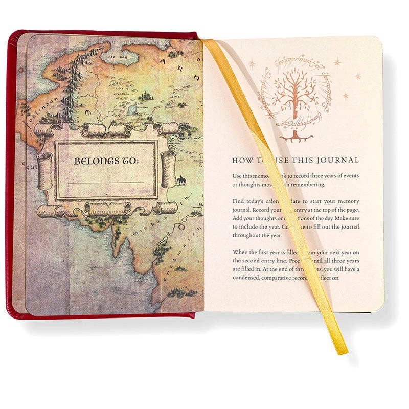 The Lord of the Rings Memory Journal: Record, Reflect, Remember - Spiral Circle