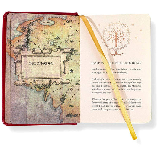 The Lord of the Rings Memory Journal: Record, Reflect, Remember - Spiral Circle