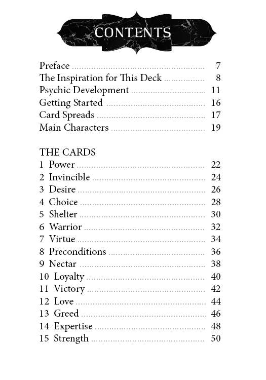The Mahabharata Oracle - Spiral Circle