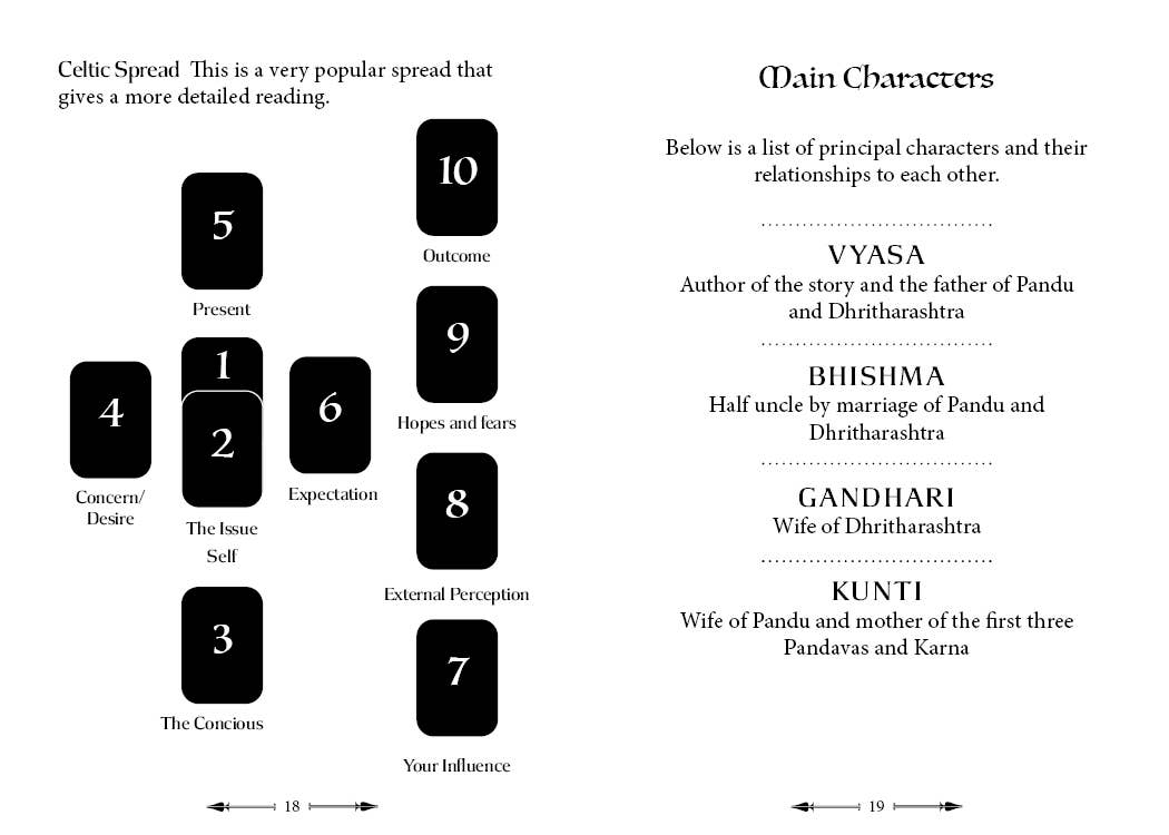 The Mahabharata Oracle - Spiral Circle