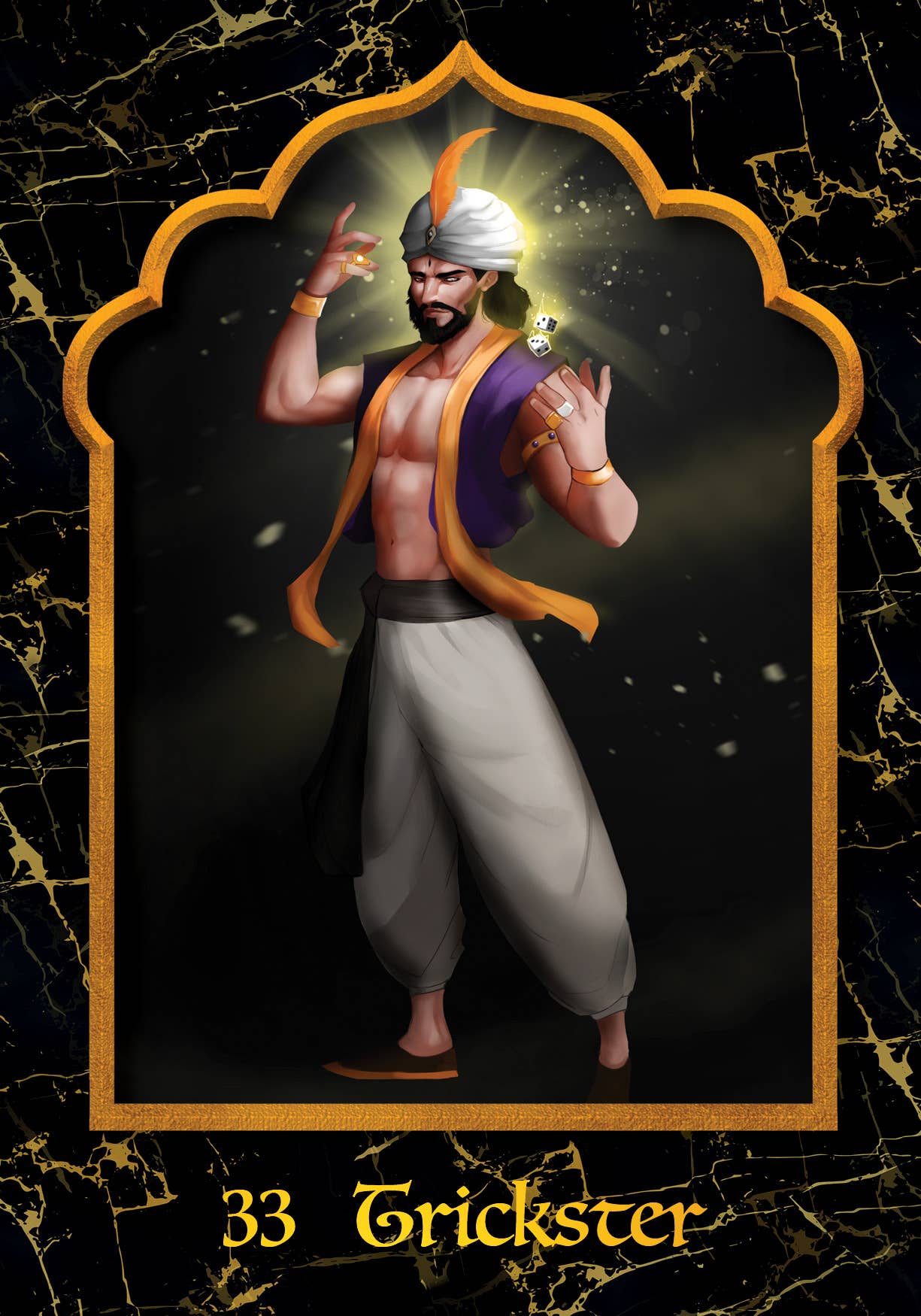 The Mahabharata Oracle - Spiral Circle