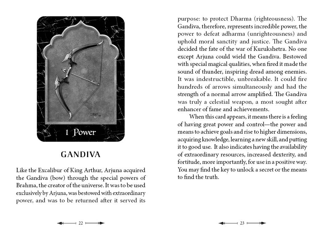 The Mahabharata Oracle - Spiral Circle