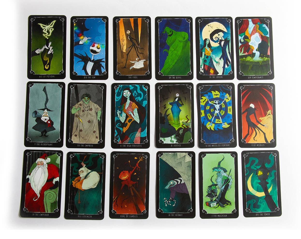 The Nightmare Before Christmas Tarot Deck & Guidebook (SALE) - Spiral Circle