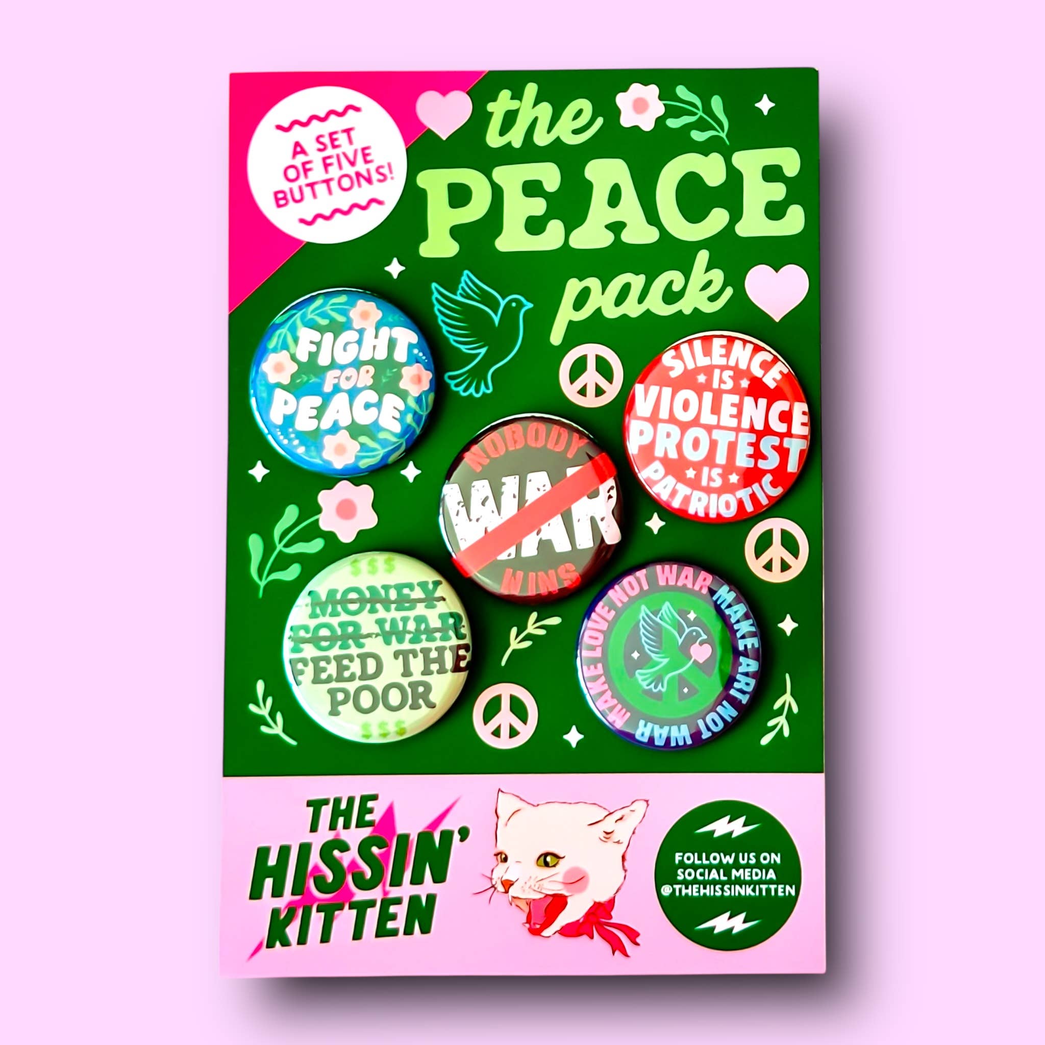 The Peace Pack | Magnets - Spiral Circle