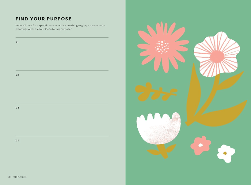 The Reset Workbook: A Guided Wellness Journal (Self Care) - Spiral Circle