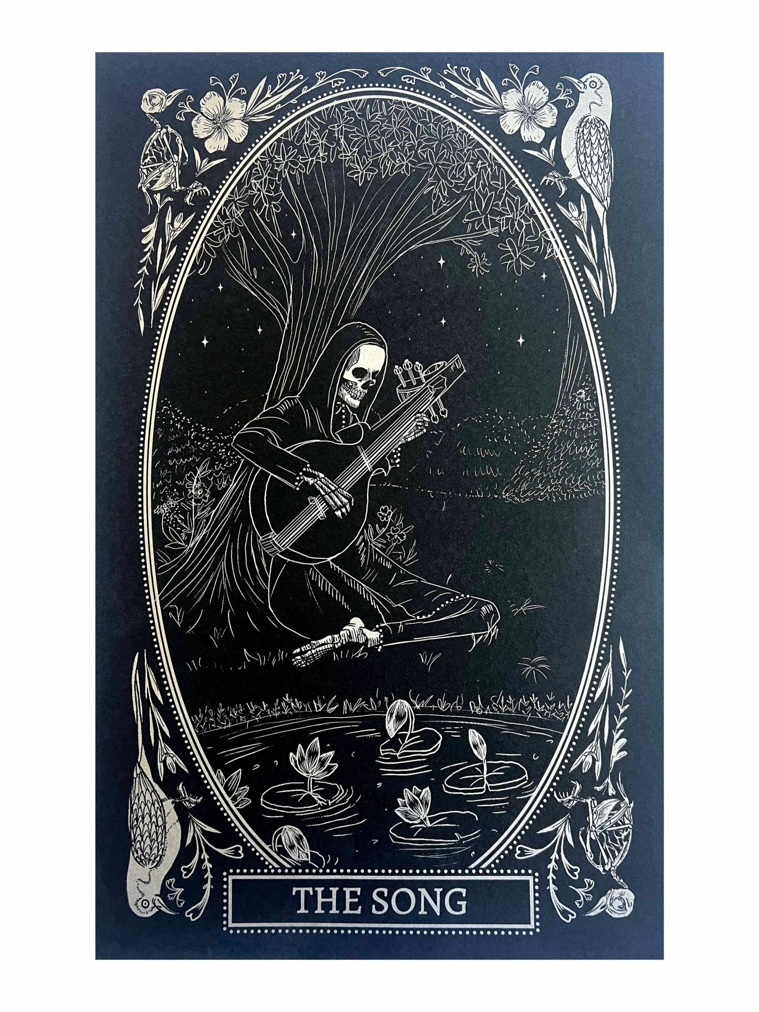 The Song Print - Spiral Circle