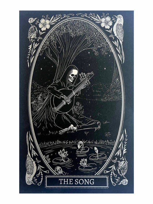 The Song Print - Spiral Circle