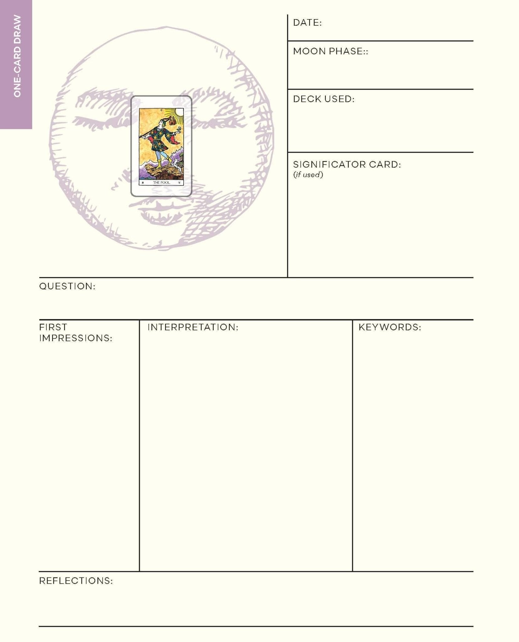The Weiser Tarot Journal: Includes 1,920 Tarot Stickers - Spiral Circle