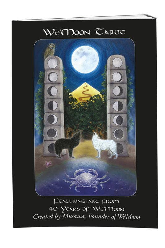 The We'Moon Tarot Card Deck: Featuring art by women from around the world - Spiral Circle