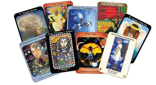 The We'Moon Tarot Card Deck: Featuring art by women from around the world - Spiral Circle