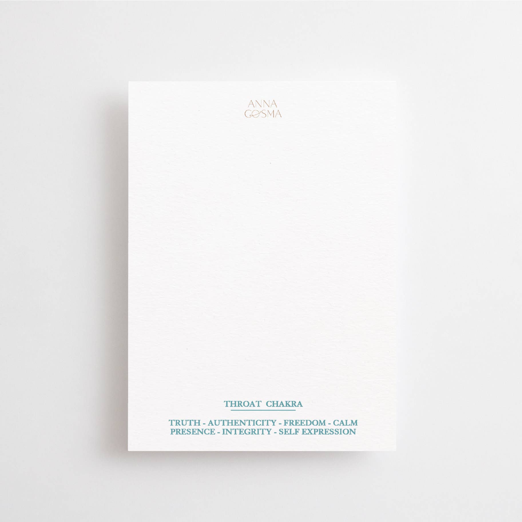 THE WORLD NEEDS YOUR VOICE & MAGIC - CHAKRA CARD - 5. THROAT - Spiral Circle