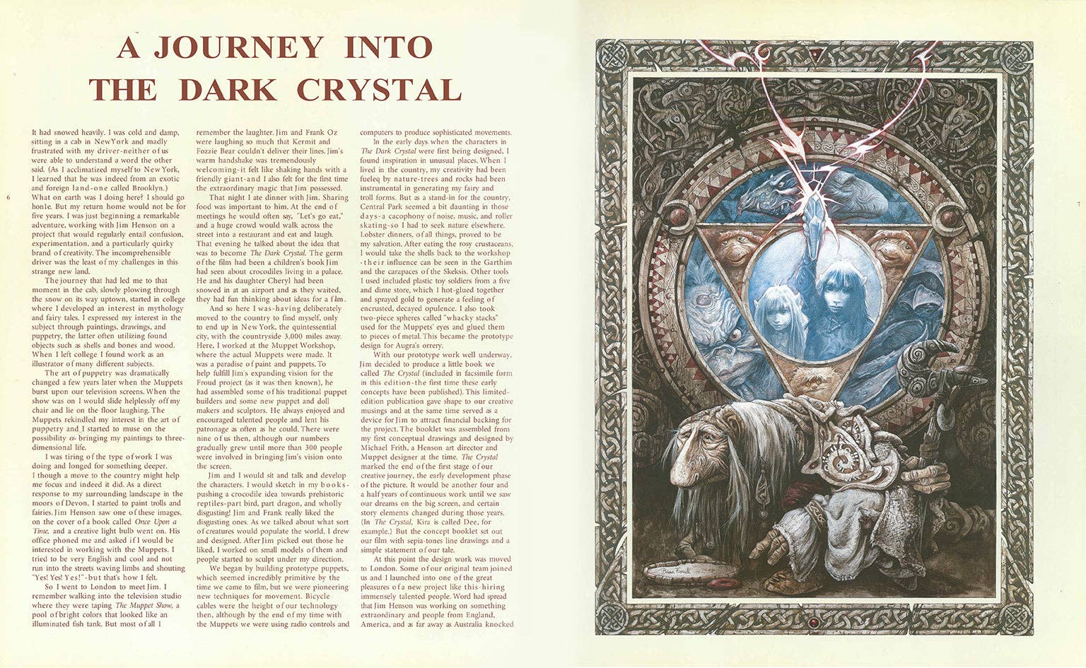 The World of the Dark Crystal - Spiral Circle