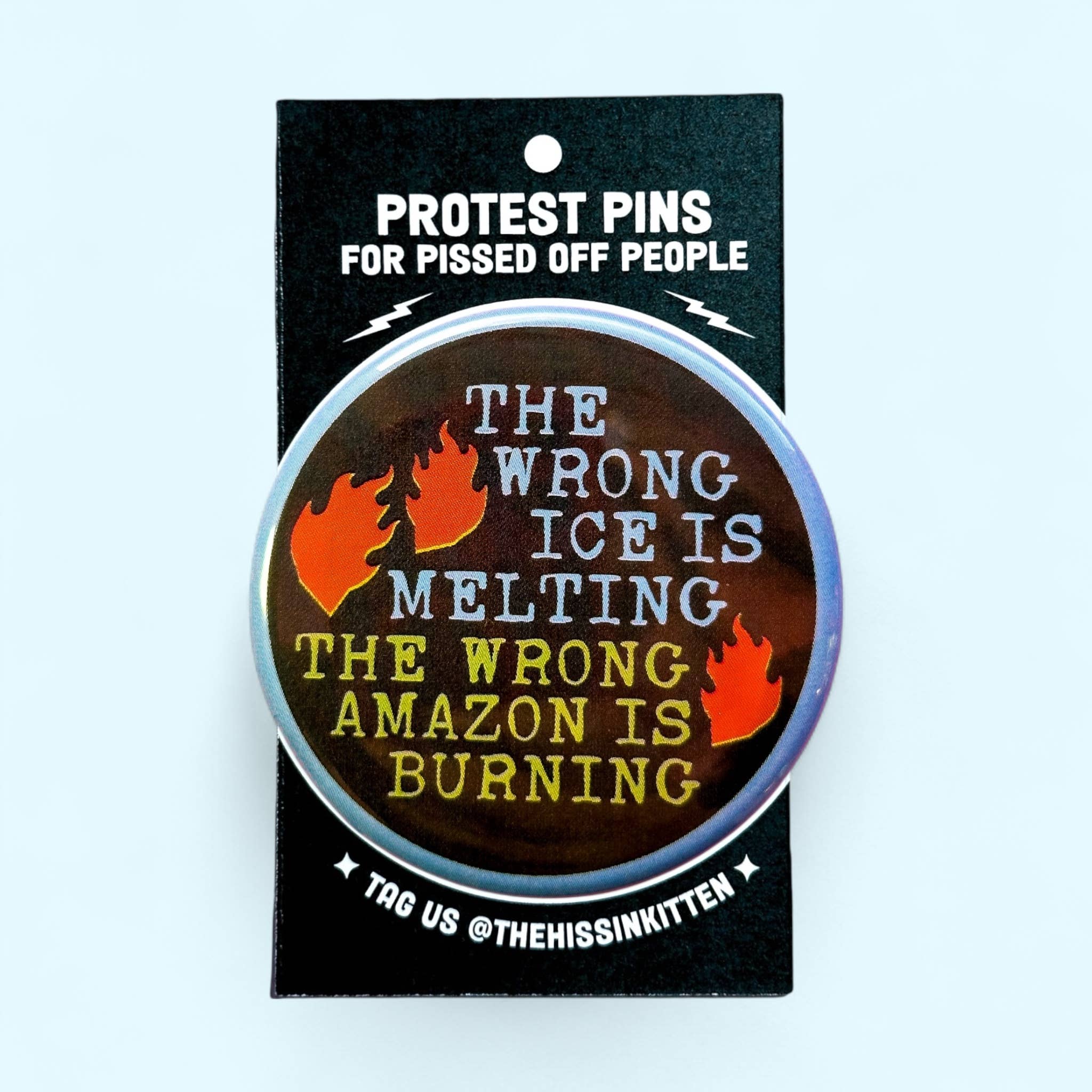 The Wrong ICE is Melting, The Wrong Amazon is Burning - Spiral Circle