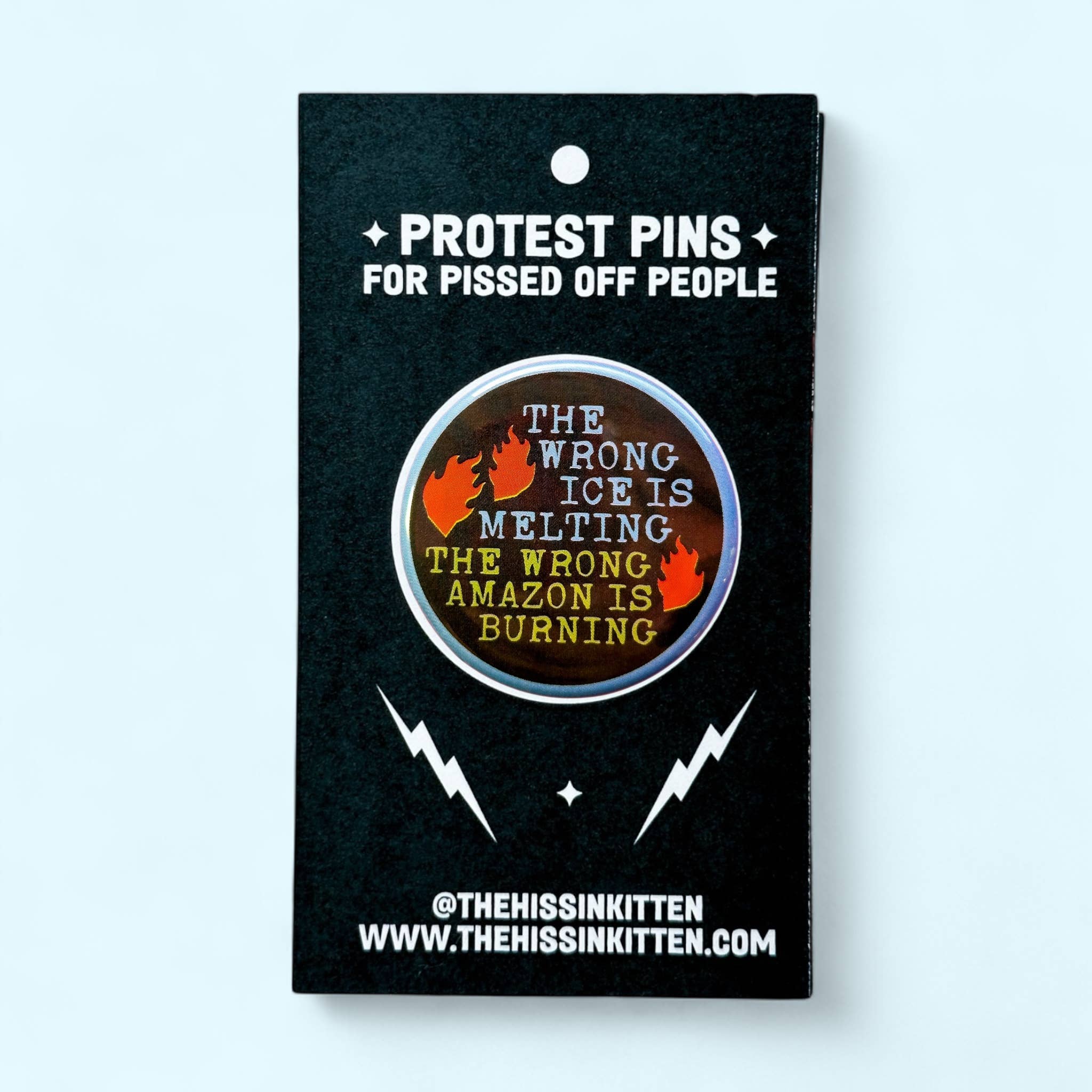 The Wrong ICE is Melting, The Wrong Amazon is Burning - Spiral Circle