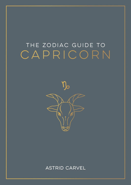 The Zodiac Guide to Capricorn - Hardcover Astrology Gift - Spiral Circle