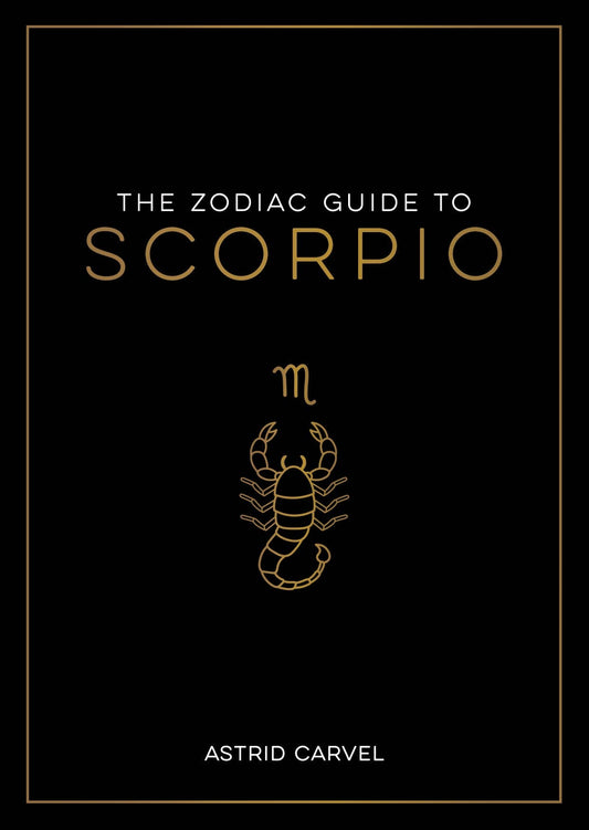 The Zodiac Guide to Scorpio - Hardcover Astrology Gift - Spiral Circle