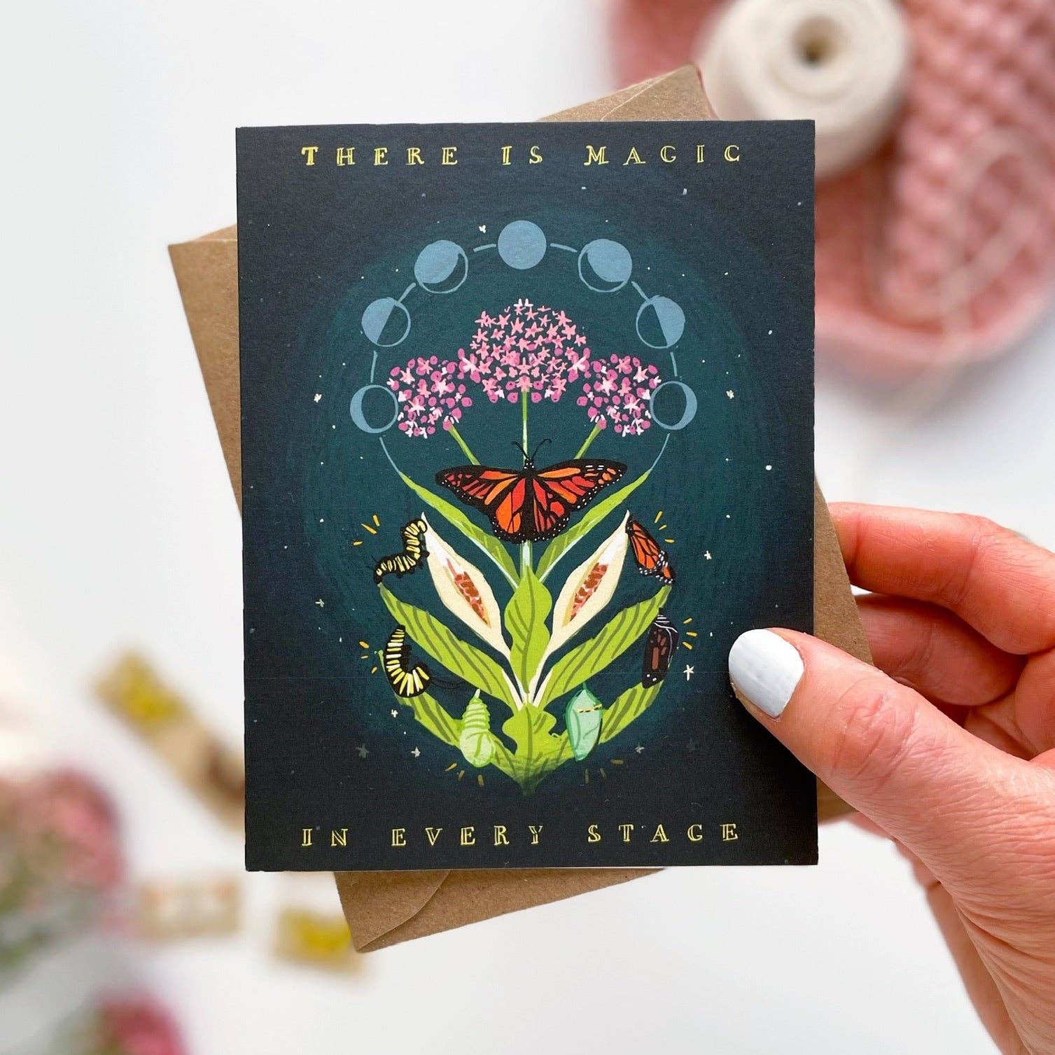 There is Magic in Every Stage | Everyday, Baby, Congrats Card - Spiral Circle