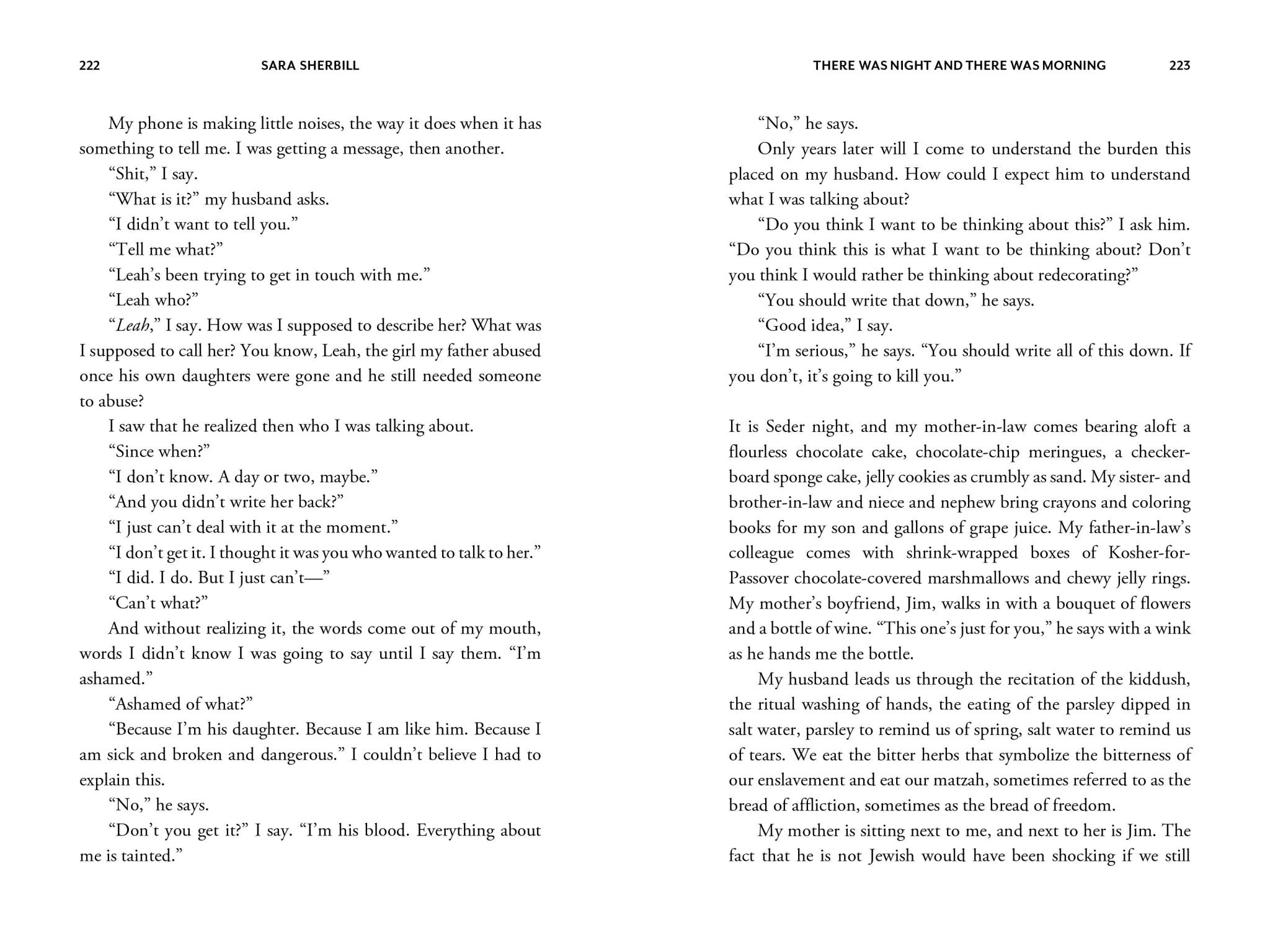 There Was Night and There Was Morning: A Memoir - Spiral Circle